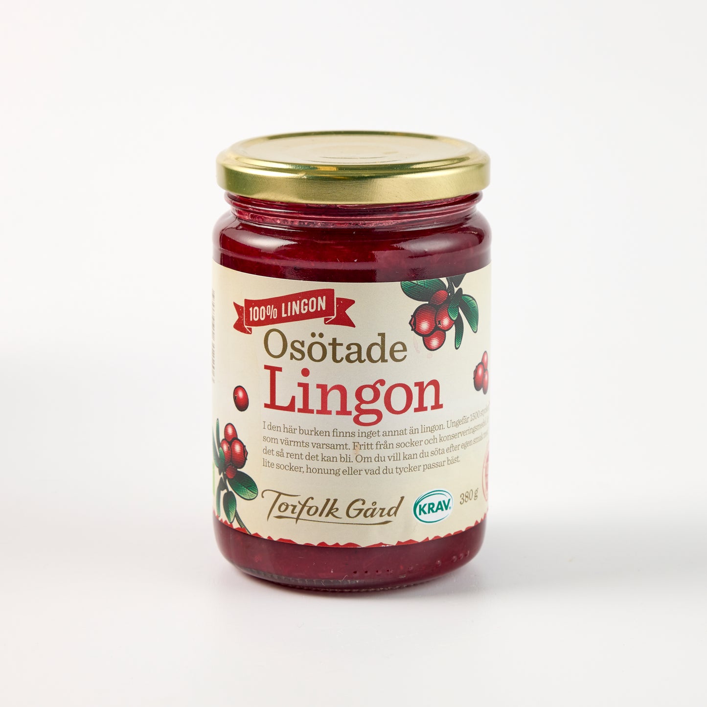 Ekologisk Osötade lingon