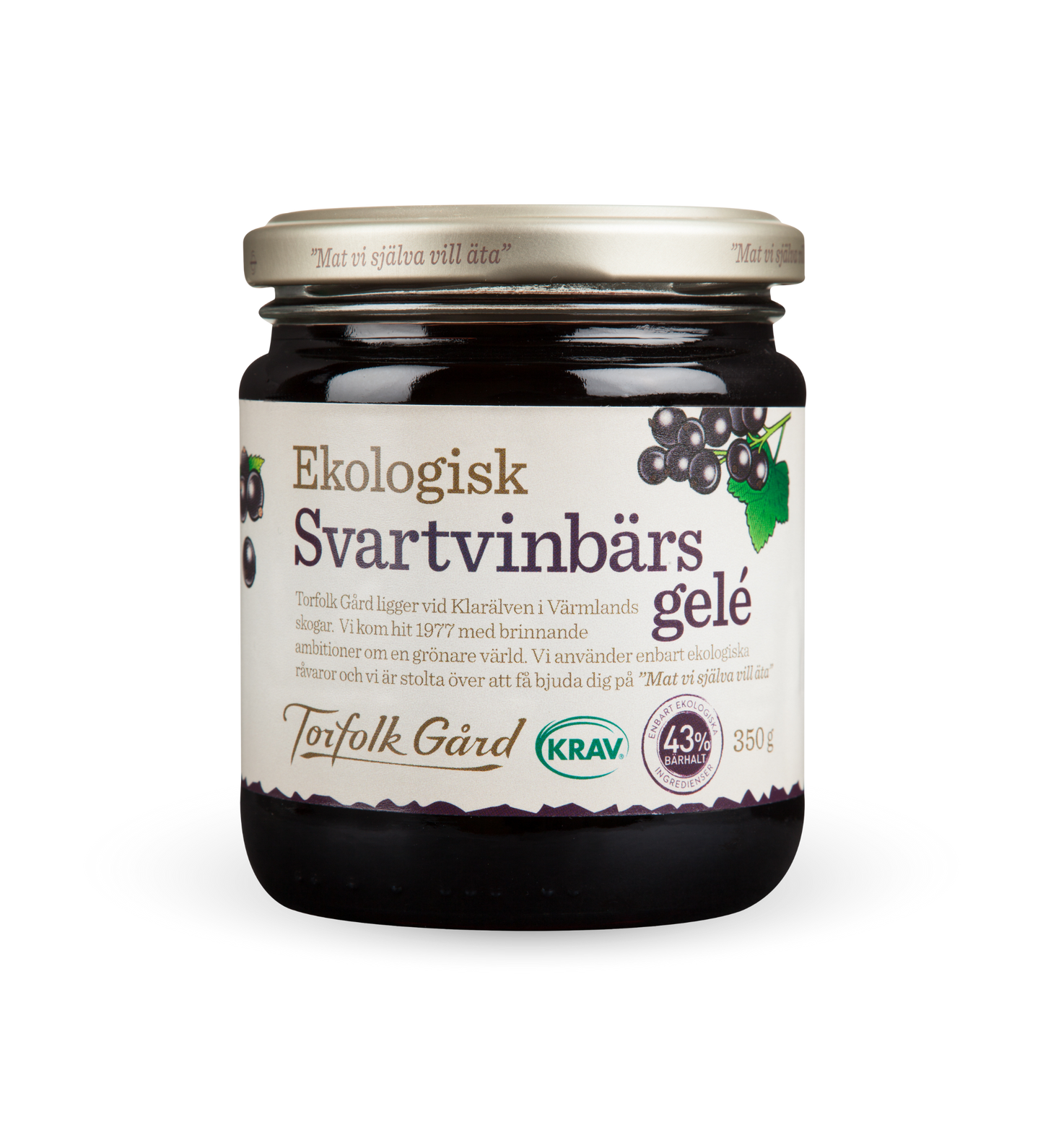 Organic Blackcurrant Jelly