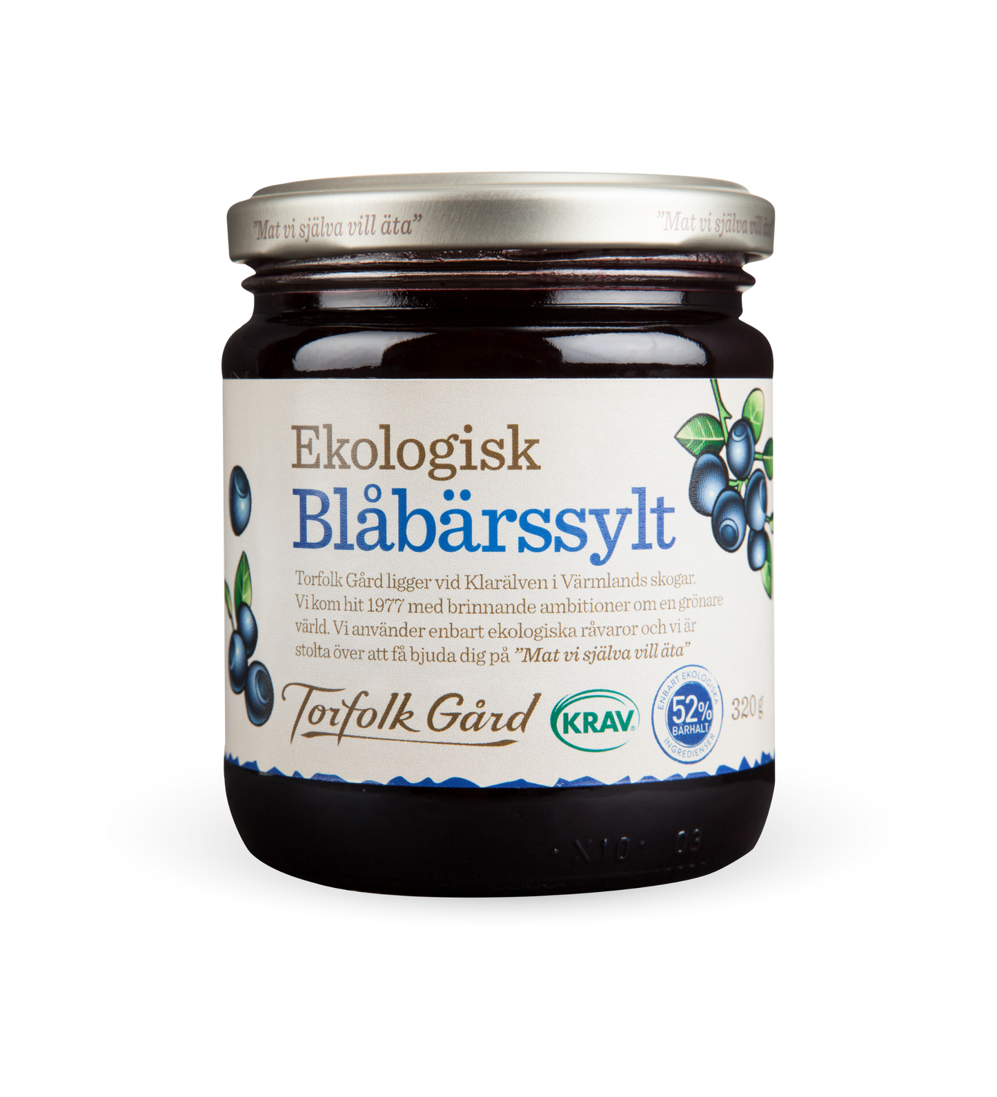 Organic Blueberry Jam
