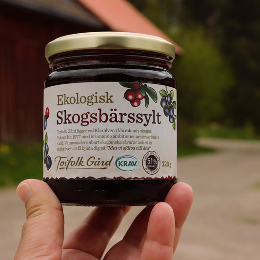 Ekologisk Skogsbärssylt