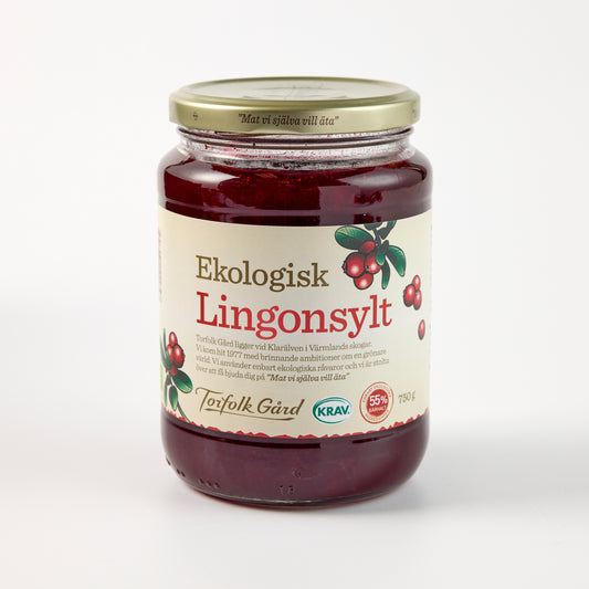 Ekologisk Lingonsylt