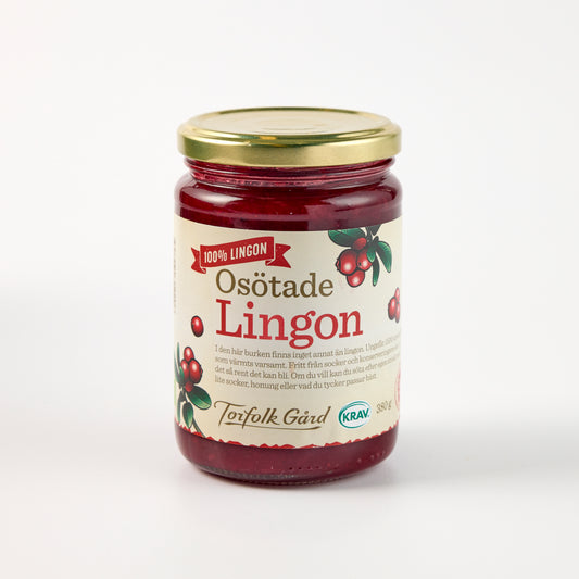 Ekologisk Osötade lingon