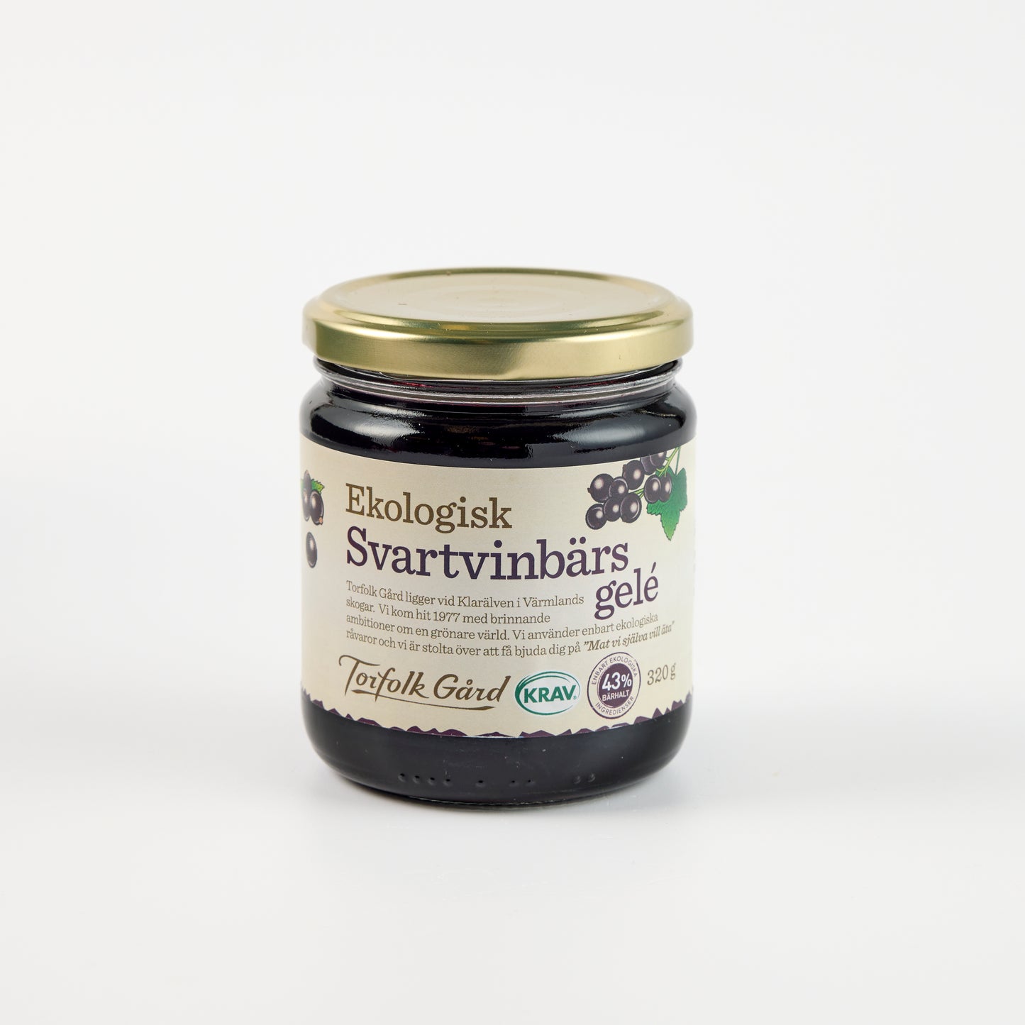Organic Blackcurrant Jelly