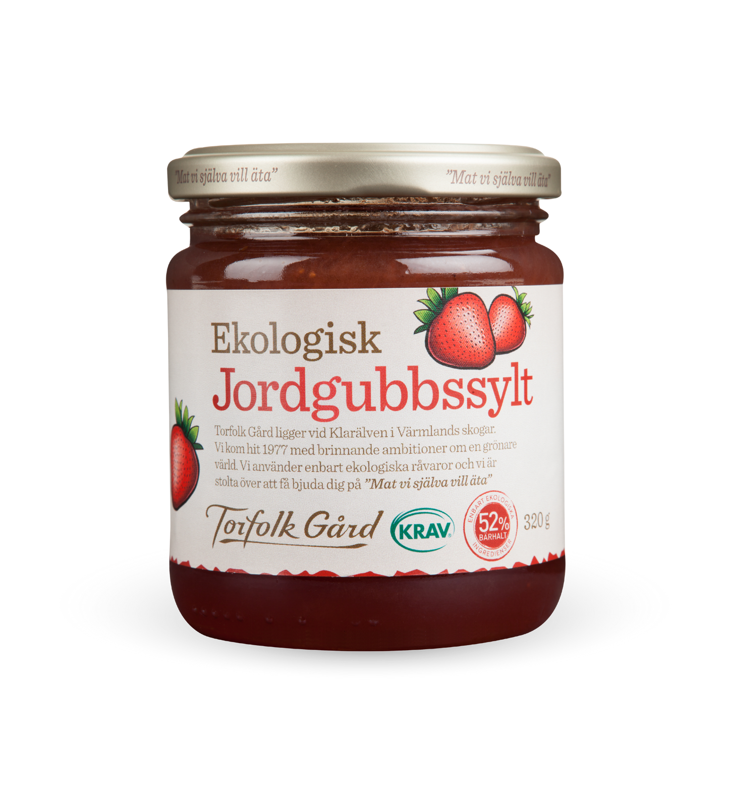 Organic Strawberry Jam