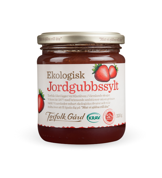 Ekologisk Jordgubbssylt