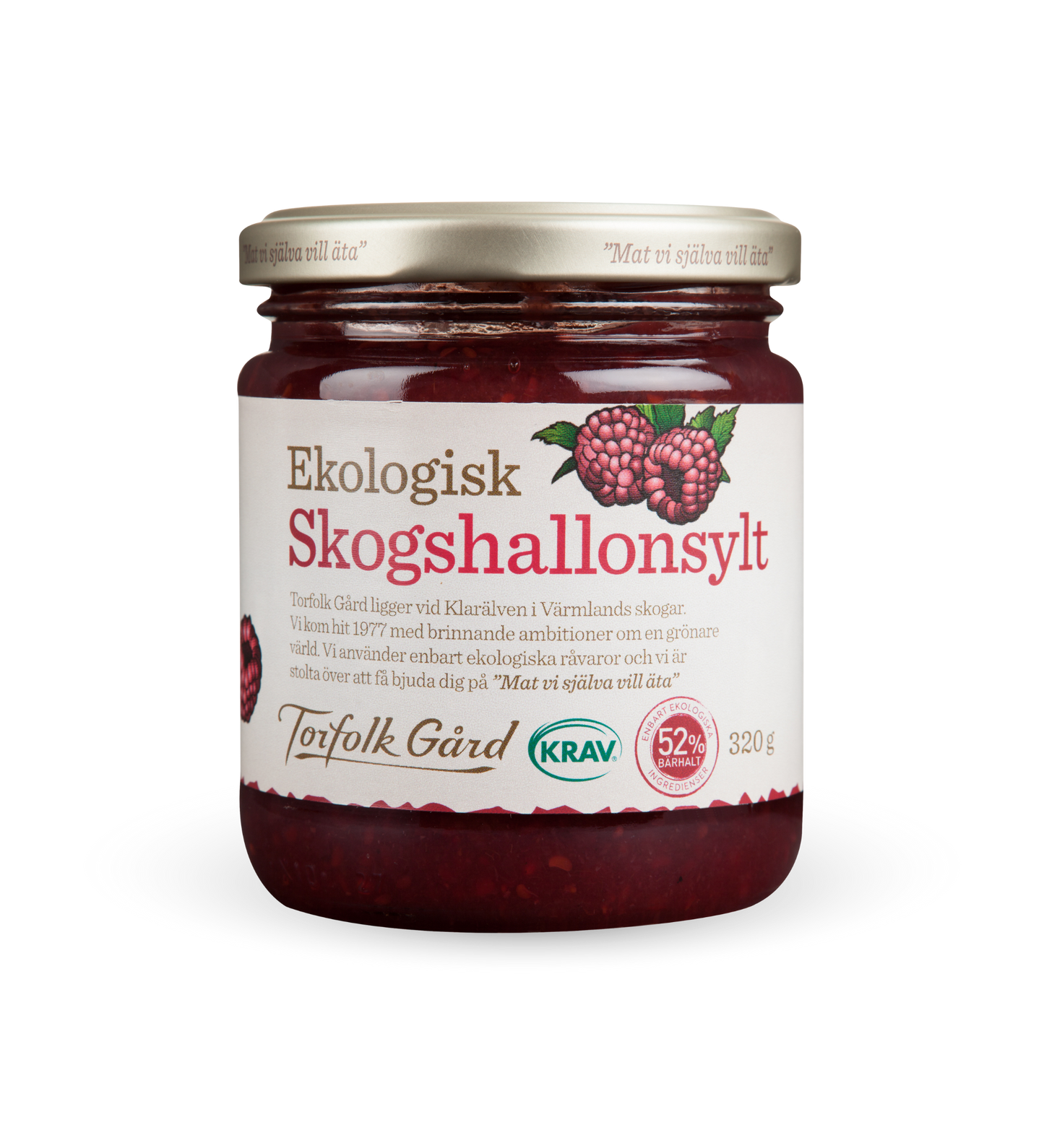 Ekologisk Hallonsylt