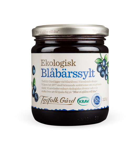 Ekologisk Blåbärssylt