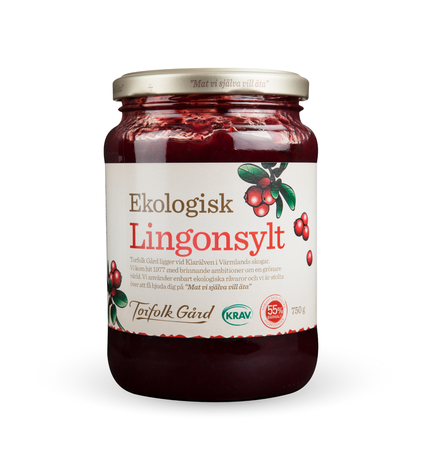 Ekologisk Lingonsylt