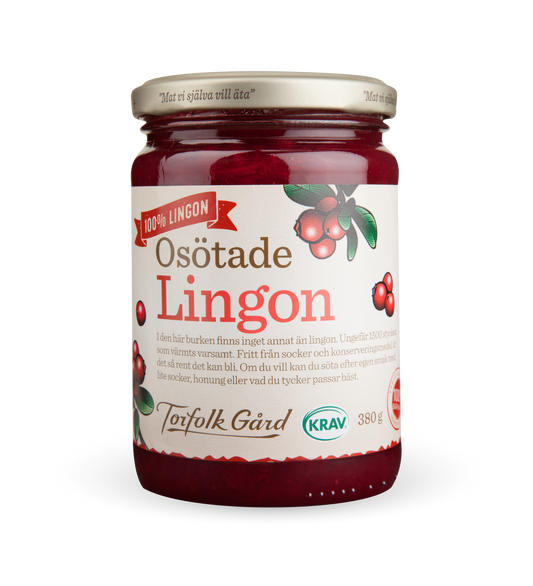 Ekologisk Osötade lingon