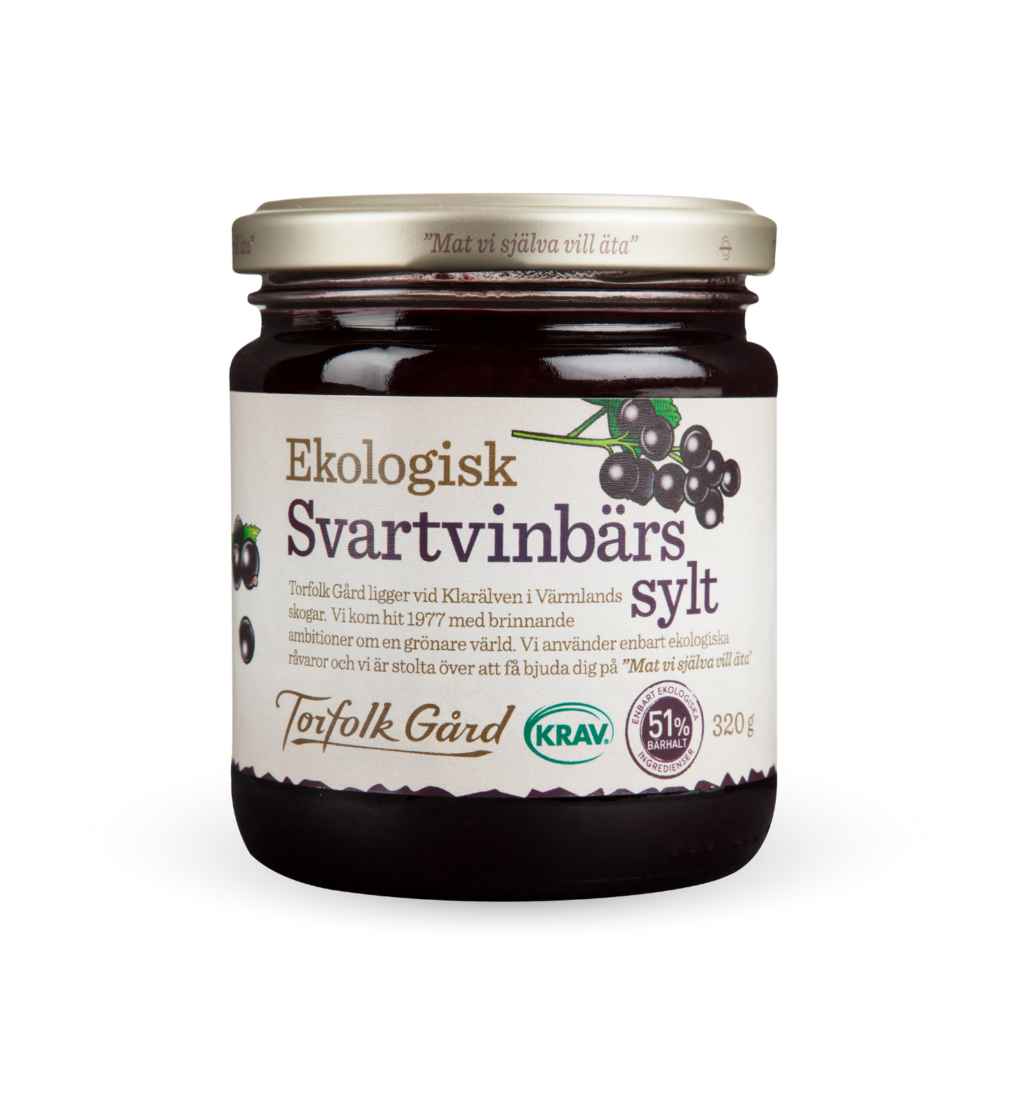 Organic Blackcurrant Jam