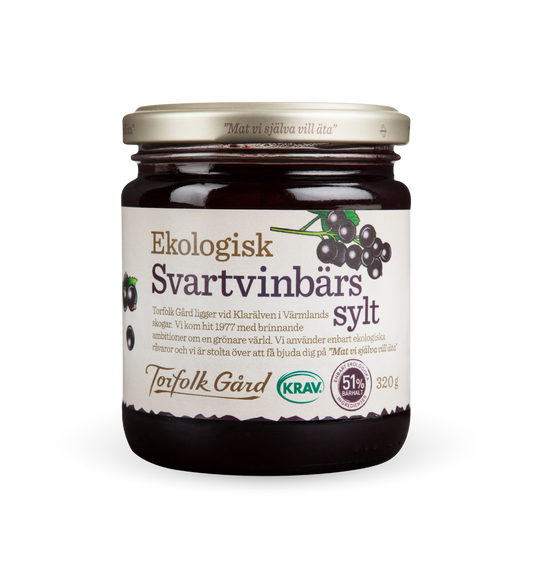 Ekologisk Svartvinbärssylt