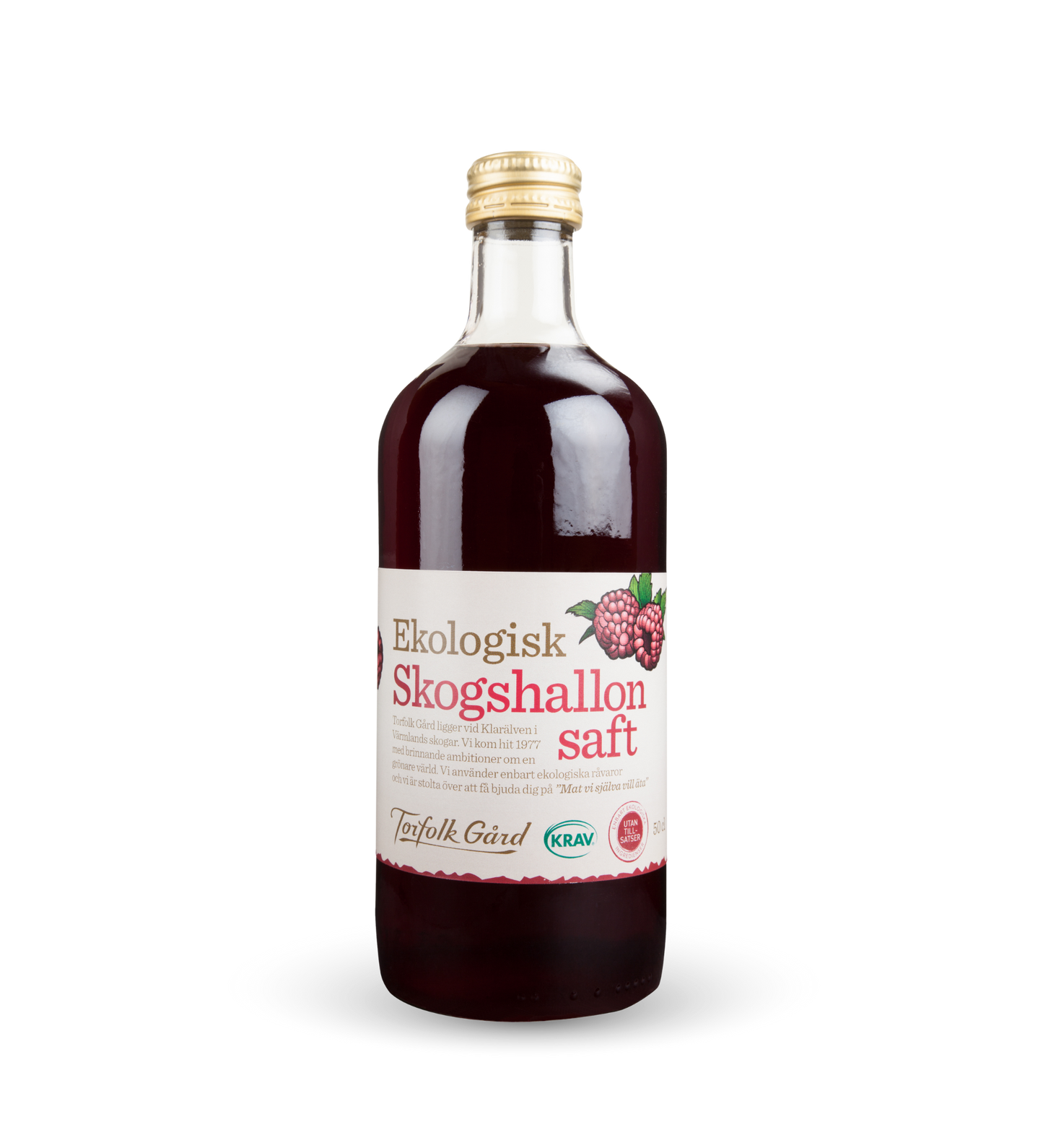 Ekologisk Hallonsaft