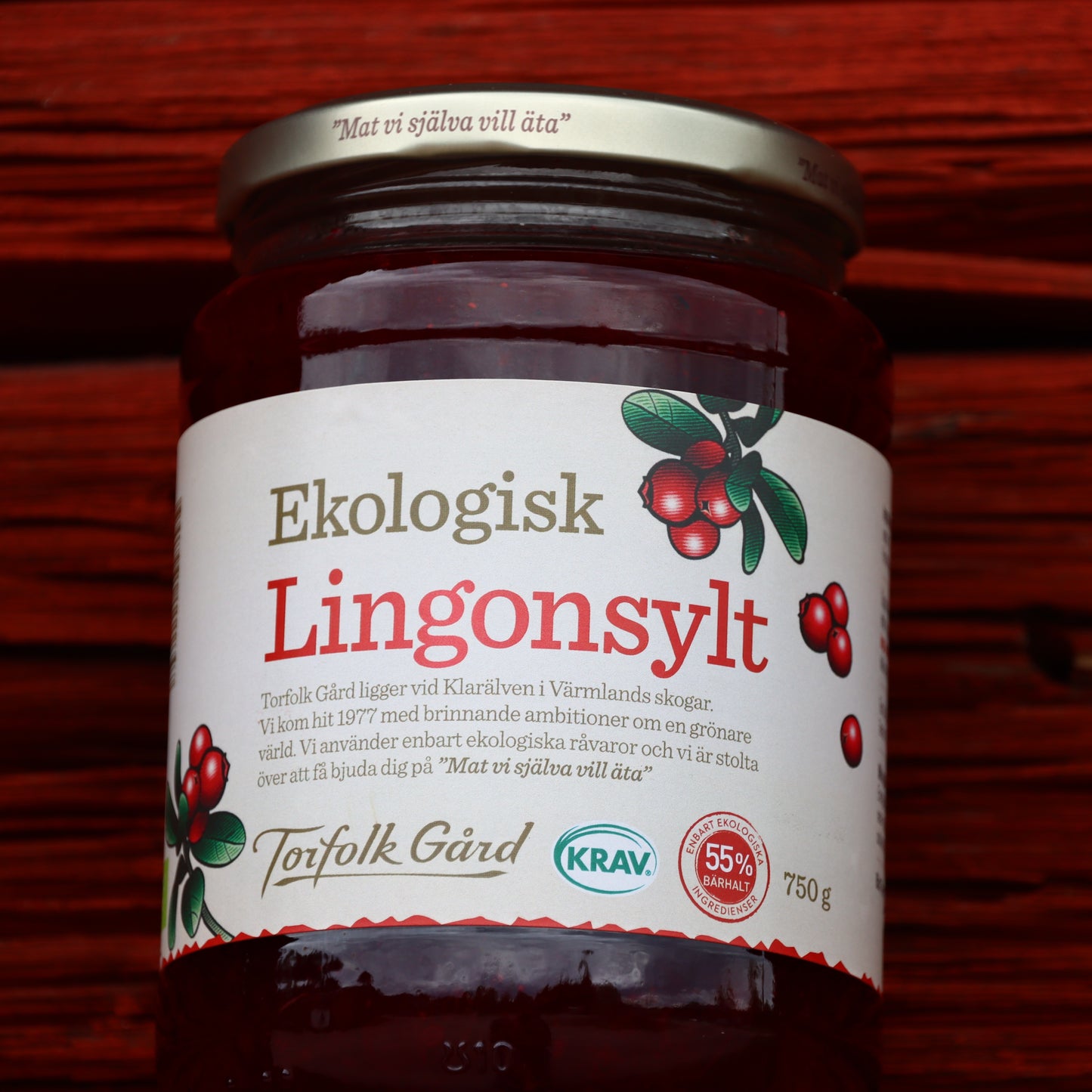 Ekologisk Lingonsylt