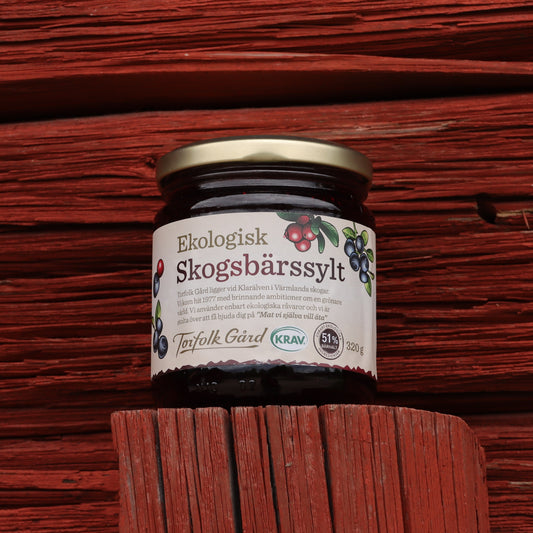 Ekologisk Skogsbärssylt
